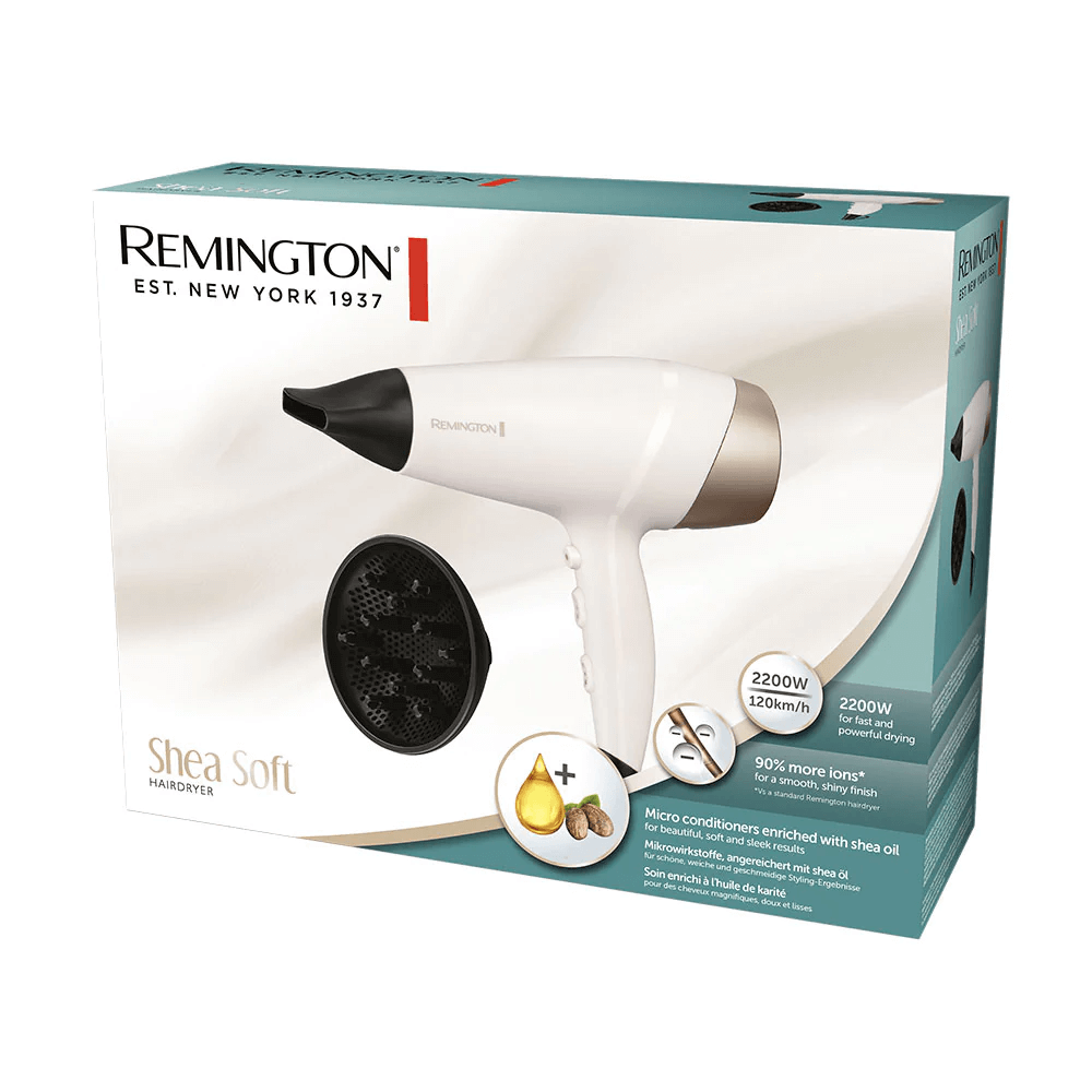 Remington Hair Dryer Shea Soft-D4740