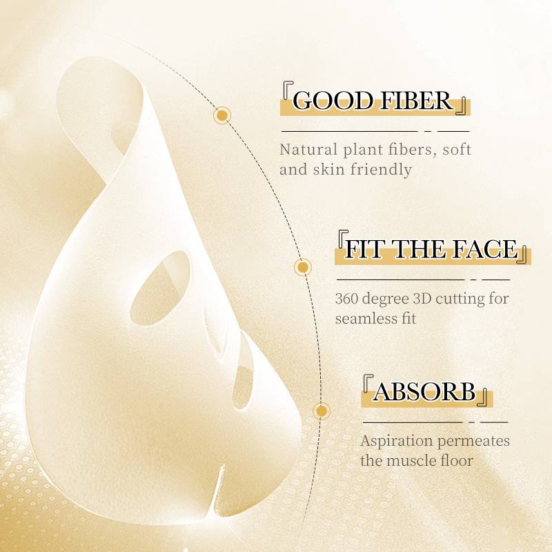 SADOER 24K Gold Ampoule Serum Facial Sheet Mask